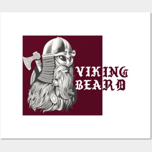 Viking Beard Posters and Art